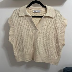 Zara sweater vest